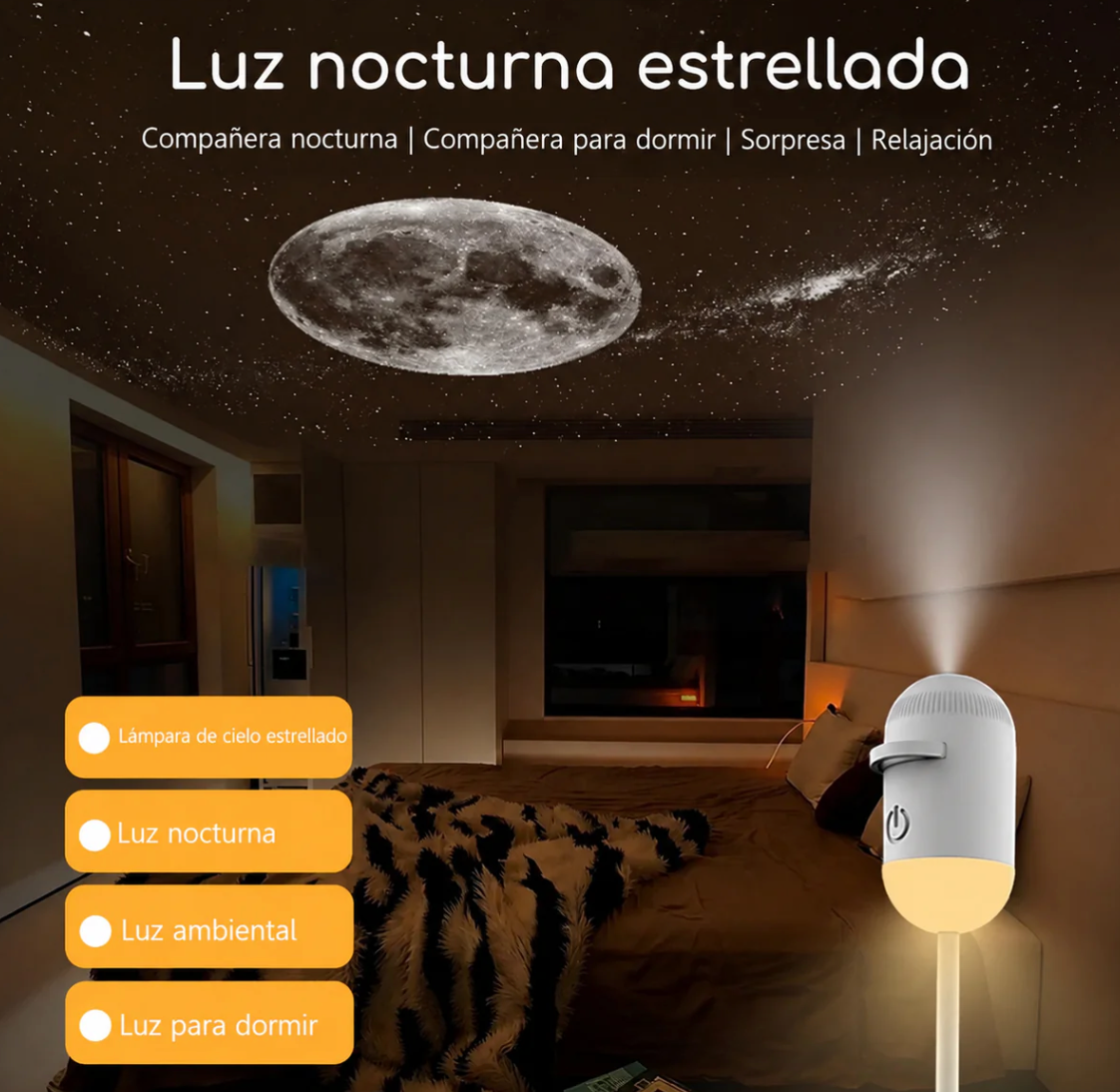 CosmoZen™ - Proyector de Galaxias